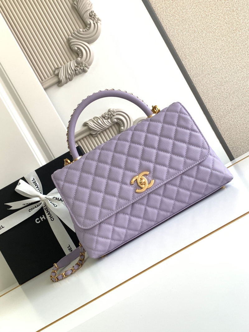 Ch**el top handle bags